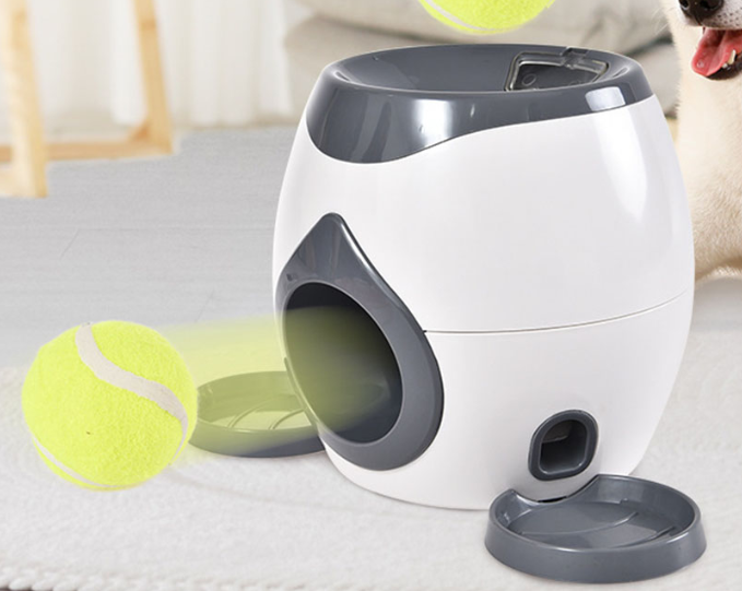 Interaktiv Hundleksak med Tennisboll & Godisbehållare