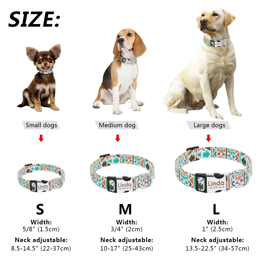 Personaliserbart Halsband med Anti-Lost Funktion